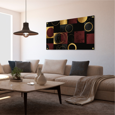 תמונה זכוכית אבסטרקט