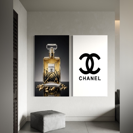 תמונה זכוכית בושם שאנל
