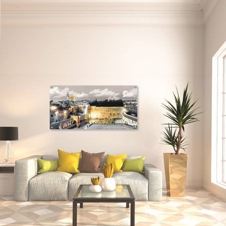 תמונה זכוכית הכותל המערבי