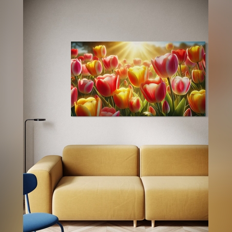 תמונה זכוכית טוליפים