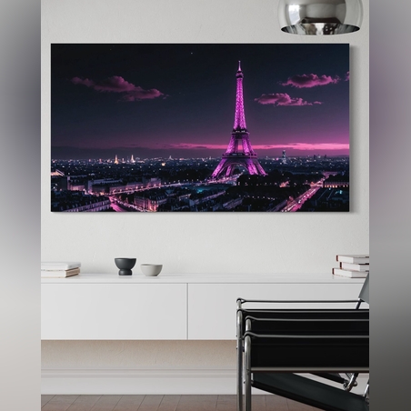 תמונה זכוכית מגדל אייפל