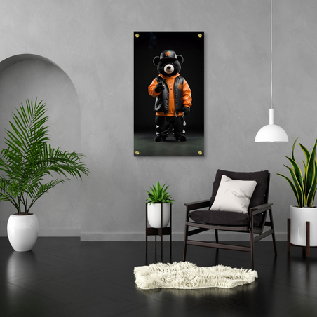 תמונה זכוכית דב ראפר