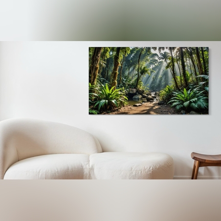 תמונה זכוכית ג׳ונגל