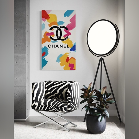 תמונה זכוכית  שאנל