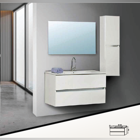 ארון אמבטיה תלוי 