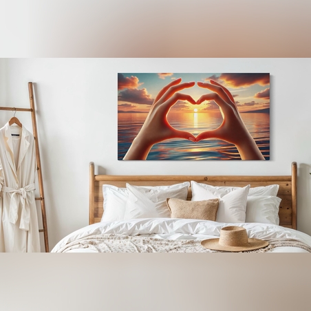 תמונה זכוכית ים של אהבה