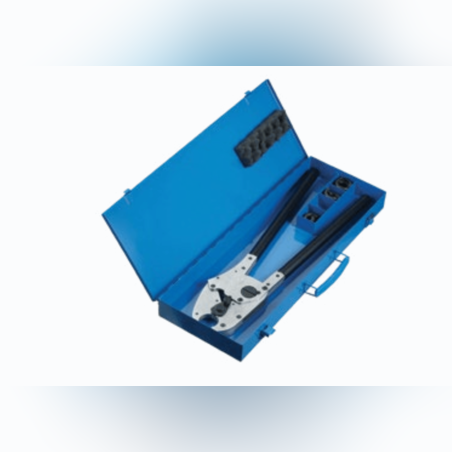 מכשיר לחיצה ידני מקצועי כחול