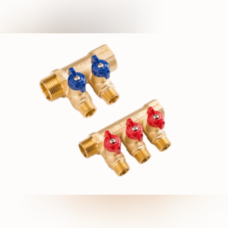 ½ מחלק “1 חוץ/פנים עם ברזי