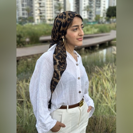 מטפחת מרובעת טייגר