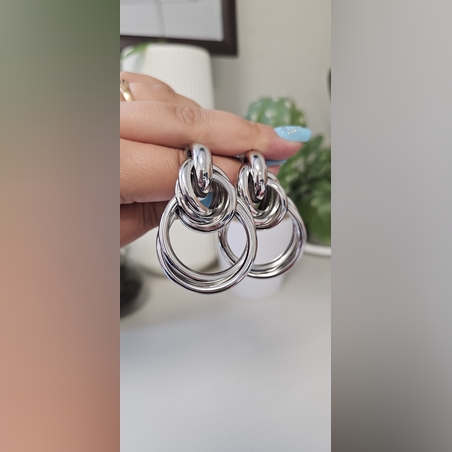 עגיל זוהרה כסף