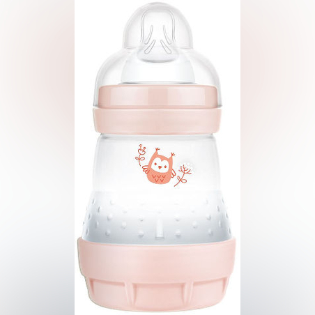 מאם בקבוק אנטי קוליק 0+ ורוד