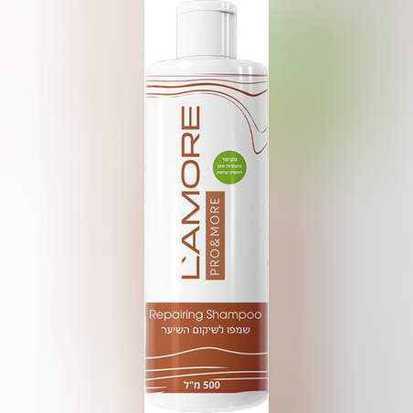 L’amore -למורי שמפו לשיקום השיער מתאים לשיער פגום /נושר