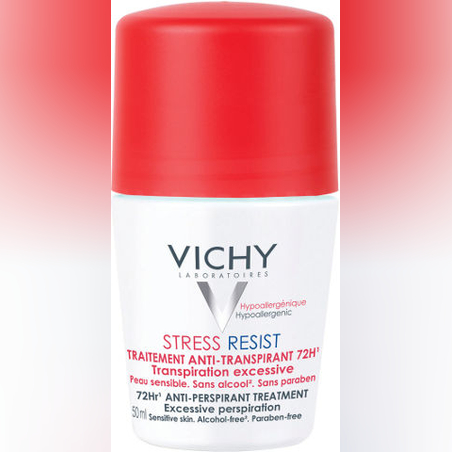 VICHY - דאודורנט רול און סטרס רזיסט 72 שעות