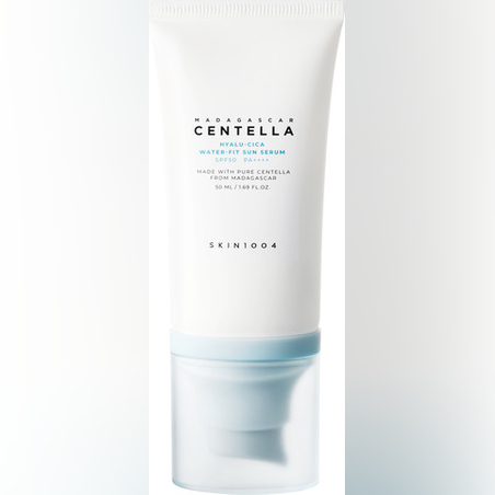 SKIN1004- MADAGASCAR CENTELLA סרום הגנה לפנים עם חומצה היאלרונית וסיקה SPF50