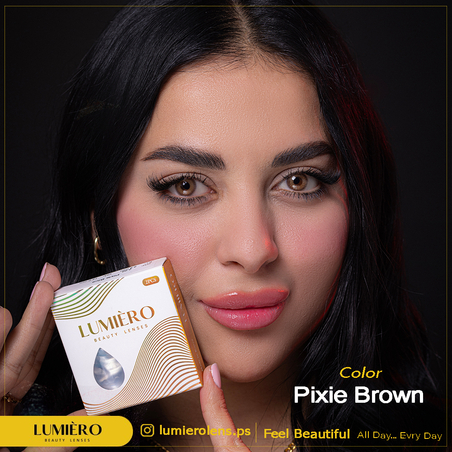 LUMIERO LENSES - Pixie Brown