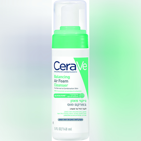 CERAVE - ניקוי מאזן במרקם מוס