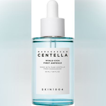 SKIN1004-MADAGASCAR CENTELLA אמפולה לפנים עם חומצה היאלרונית וסיקה