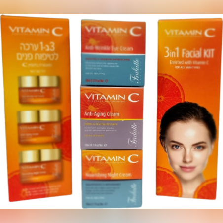 Frulatte - ערכה לטיפוח פנים ויטמין C: קרם אנטי אייגינג 50 מ