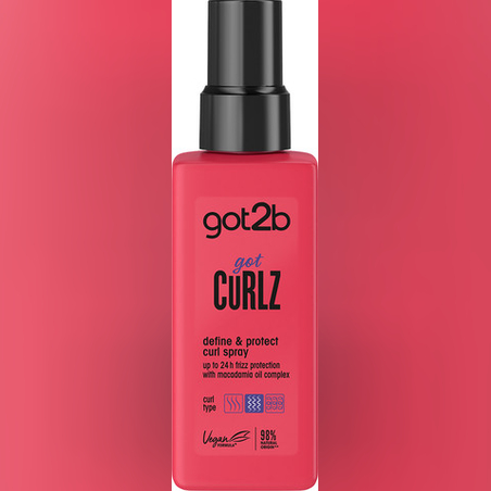 got2b - ספריי תלתלים מגדיר ומגן על התלתלים