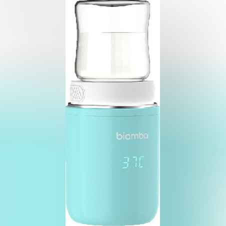 BIAMBA WARM OUT מחמם בקבוק קומפקטי נייד, שנכנס לכל תיק ומאפשר לבייבי להנות מבקבוק חמים וטעים.