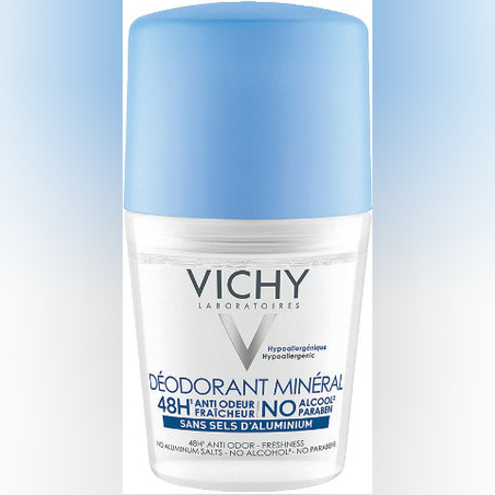 VICHY - דאודורנט רול און מינרלי 48 שעות