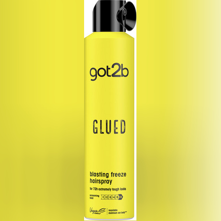 got2b - ספריי לשיער מדביק את כל סגנונות השיער עד לחפיפה הבאה