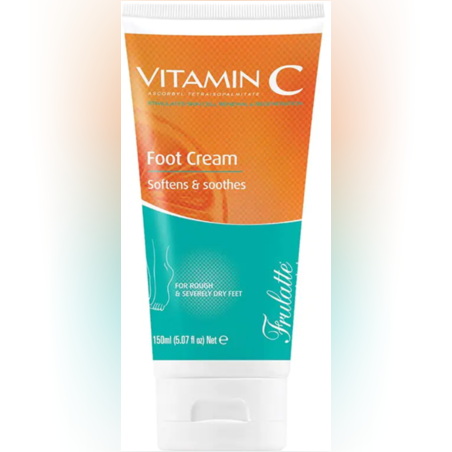 קרם רגליים מועשר בויטמין סי 150 מ”ל – Frulatte