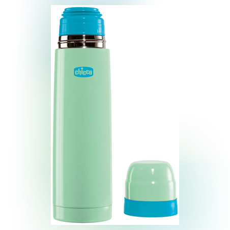 תרמוס / בקבוק צ’יקו נירוסטה 500 מ”ל – Chicco Thermal Bottle 500ML טורקיז