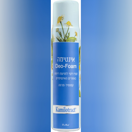 קמילוטרקט- אינטימה DEO-FOAM קצף ניקוי למניעת ריחות