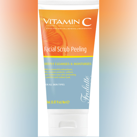 Frulatte - פילינג לפנים עם ויטמין C