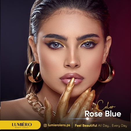 LUMIERO LENSES - ROSE BLUE