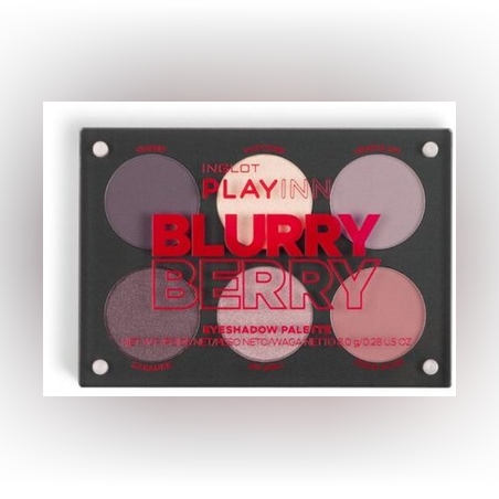 INGLOT - PLAYINN BLURRY BERRY EYESHADOW PALETTE