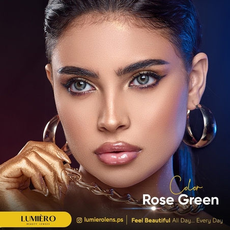 LUMIERO LENSES - ROSE GREEN