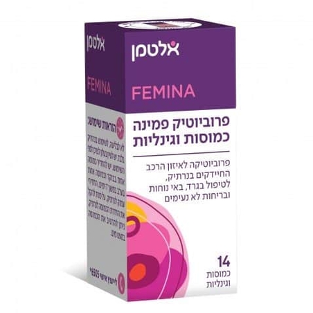 פרוביוטק פמינה כמוסות וגינלי
