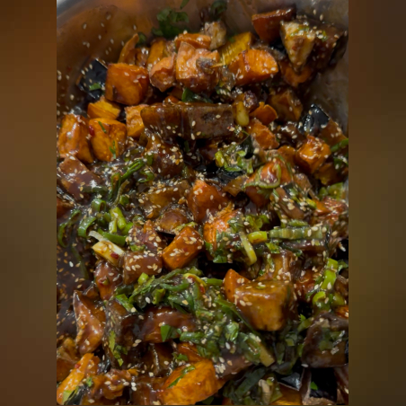 tai style sweet potato salsd