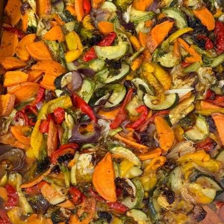 Baked vegetable mix