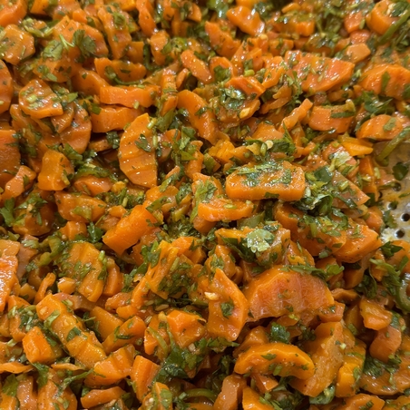 גזר מבושל מרוקאי