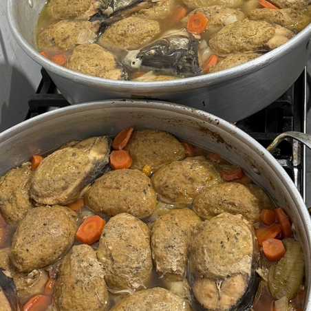 Gefilte Fish Stuffed Slices
