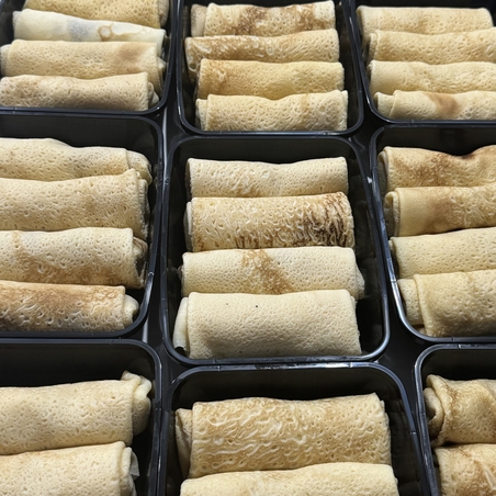 בלינצ'עס כבד +רוטב פטריות