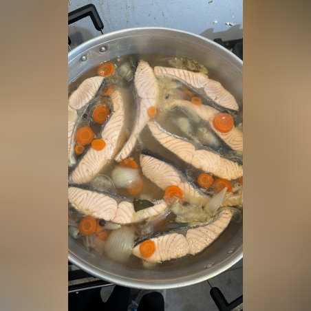 Sweet and sour salmon