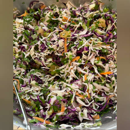 Cranberry and pineapple cabbage