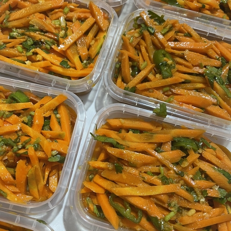 גזר חי פיקנטי