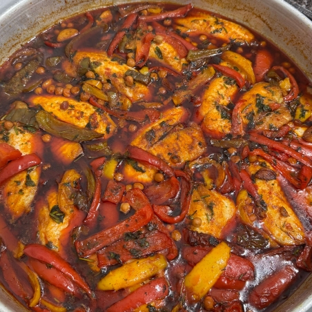 Tilapia fillet in Moroccan sauce - Copy 0