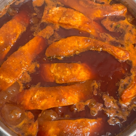 סלמון ברוטב חריימה