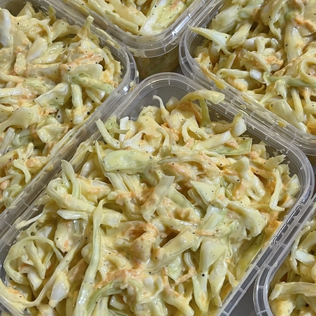 קולסלאו כרוב וגזר במיונז אמריקאי