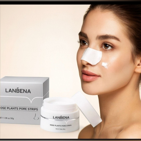 מדבקות לניקוי נקבוביות באף – LANBENA Pore