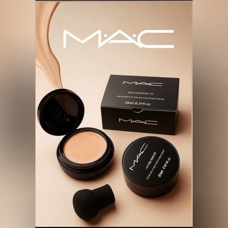 ✨ MAC Air Cushion CC - מייק-אפ כרית (Cushion) לכיסוי מושלם ✨