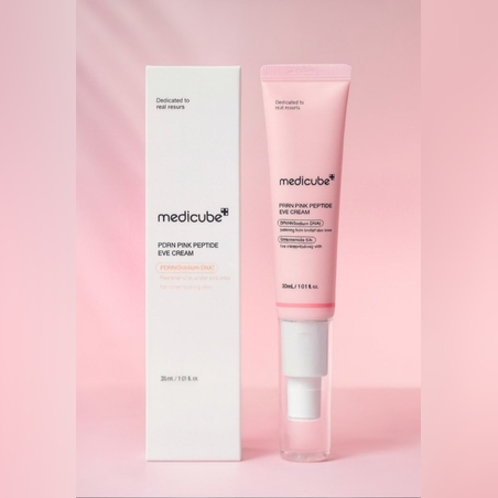 💖 Medicube PDRN Pink Peptide Eye Cream - קרם עיניים פפטידי ורוד