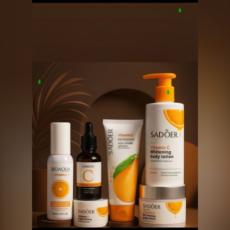 🍊 סדרת ויטמין C המושלמת לעור זוהר ובריא! ✨