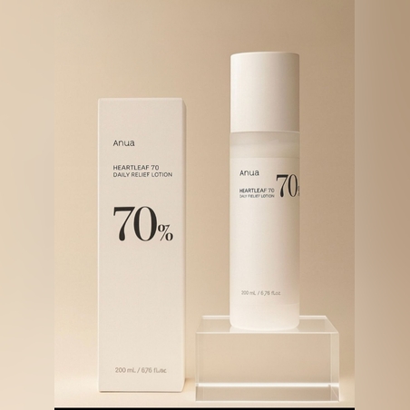 🧴 Anua Heartleaf 70 Daily Relief Lotion - תחליב לחות מרגיע יומיומי